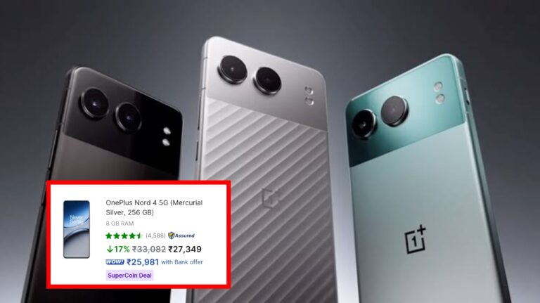 OnePlus Nord 4 5G Phone for Just Rs 28,000 on Flipkart: Get Powerful Battery