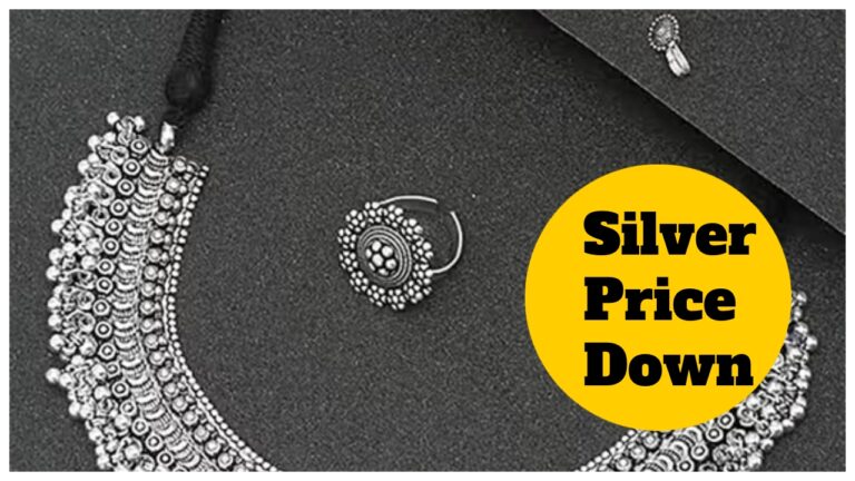 Silver Price Live Today – Price Drops Rs 3,799/Kg, Check City – Wise Price
