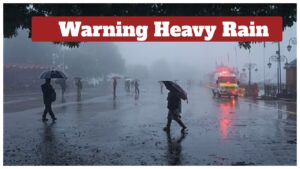 Monsoon Update – Heavy Rain Warning in 5 States, Cold Wave Alert in 9 States; 38 UP Districts Under Heavy Fog Warning