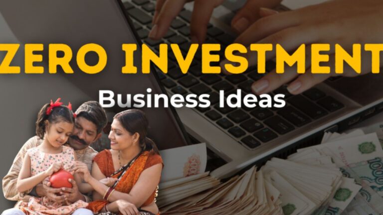 zero investment business