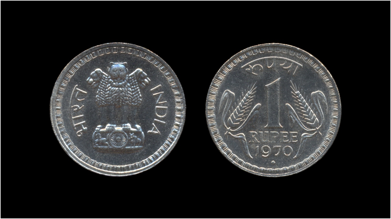 1 rupee coin