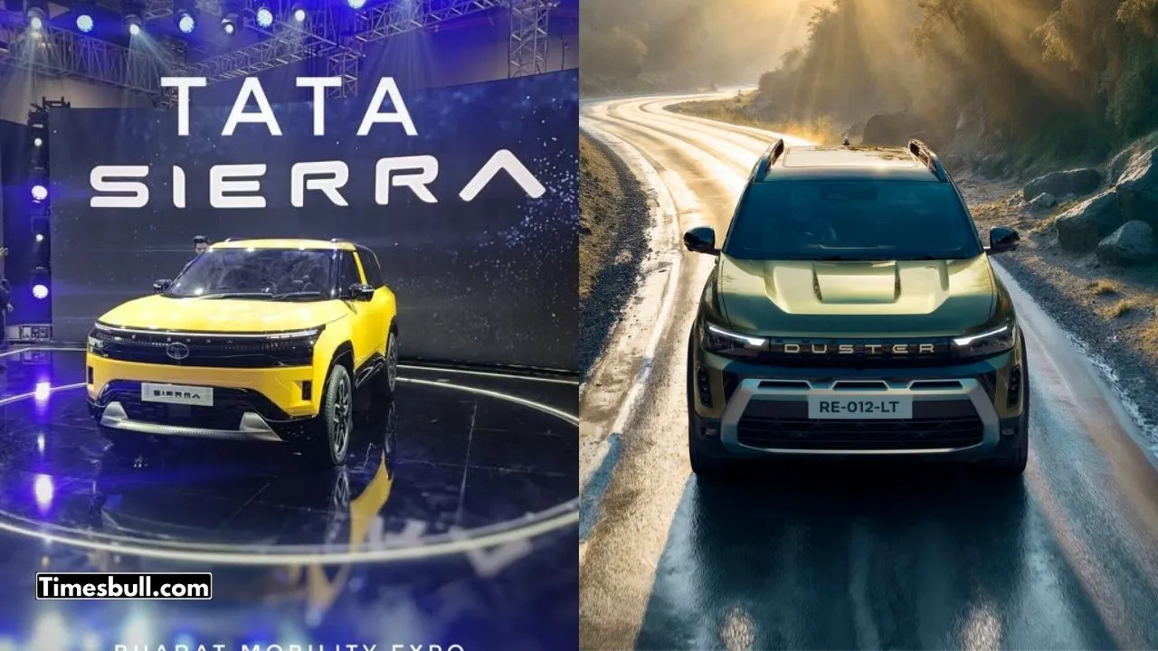 2026 Renault Duster Vs Tata Sierra