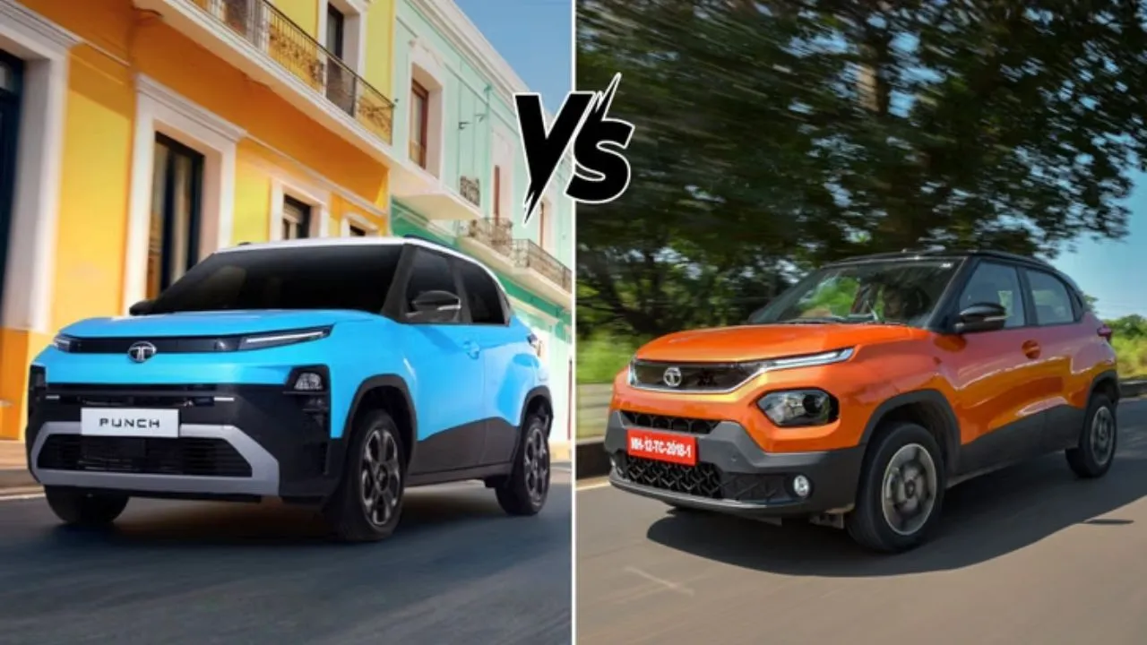 2026 Tata Punch Facelift Vs Old Tata Punch
