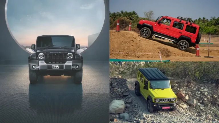 Maruti Jimny 5-Door vs Mahindra Thar 5-Door 
