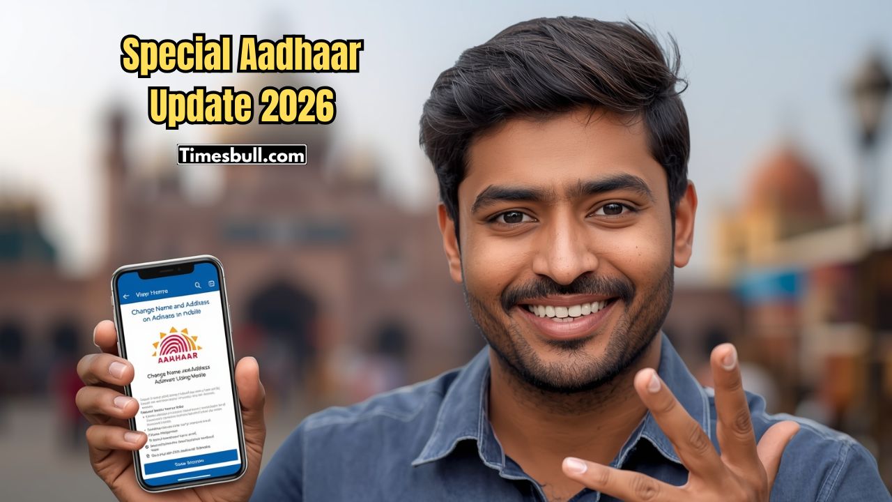 Aadhaar Update 2026: Change Name...