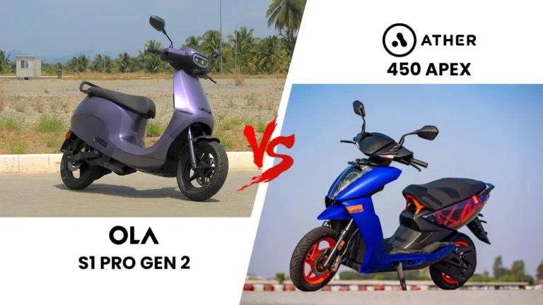 Ather 450 Apex vs Ola S1 Pro Plus