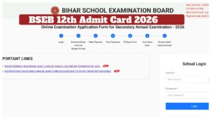 Bihar Board 12th Admit Card 2026 – How to Get Your Hall Ticket at biharboardonline.com