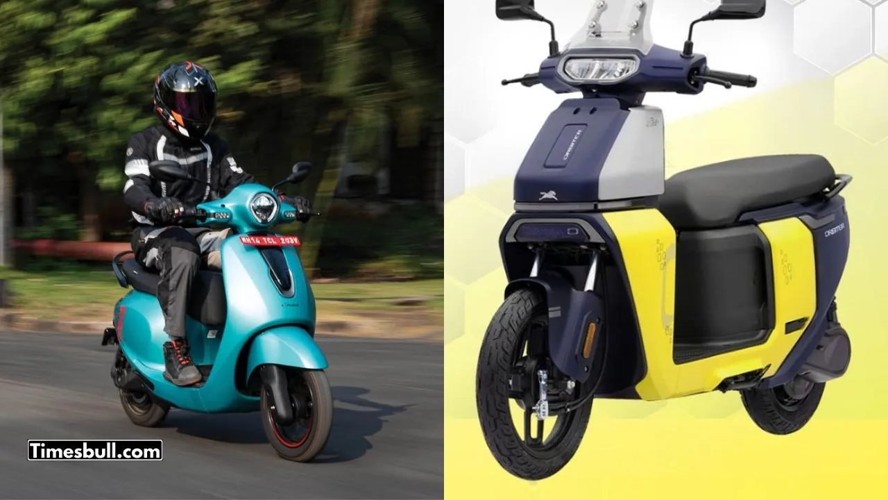 Bajaj Chetak C2501 Vs Tvs Orbiter