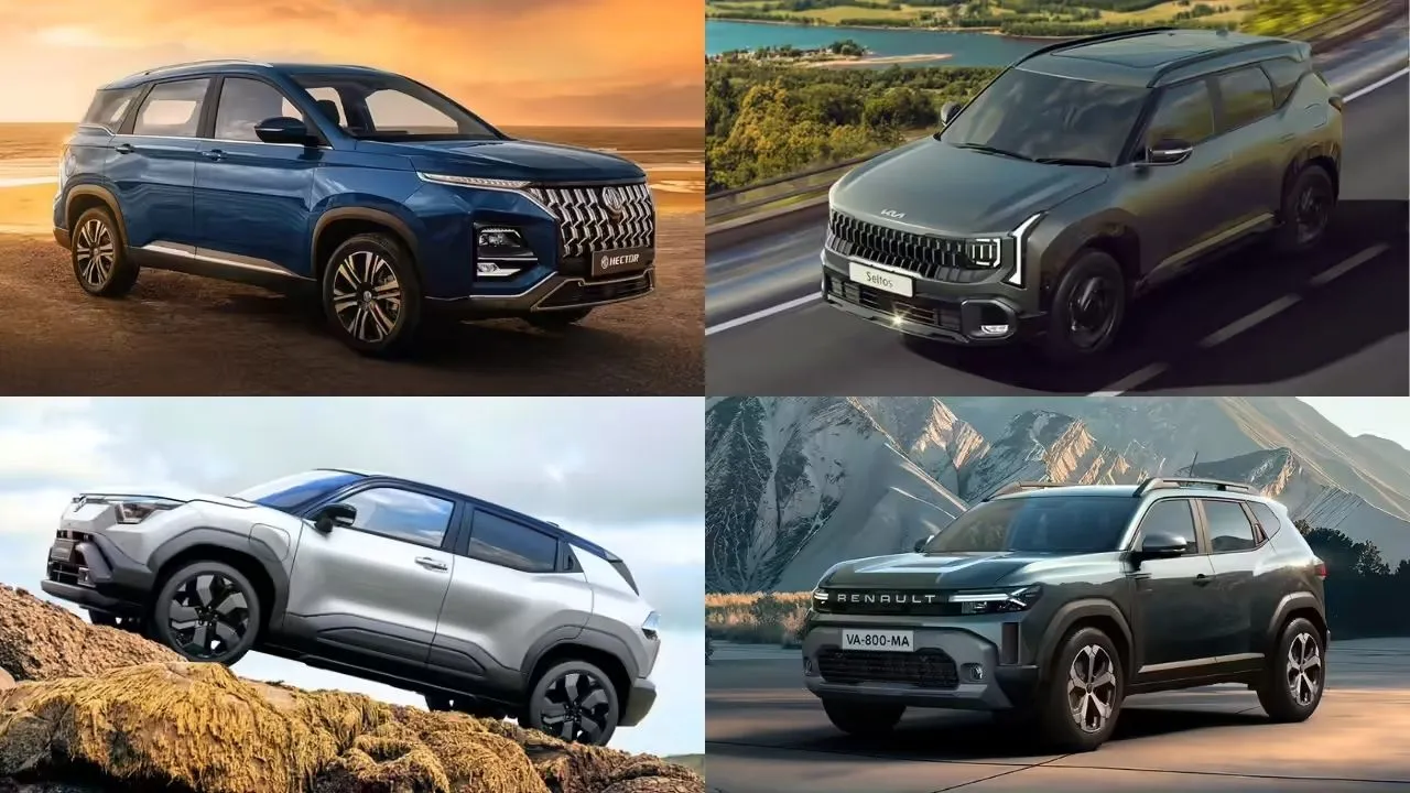 Best 4 Upcoming 7-Seater SUVs in 2026