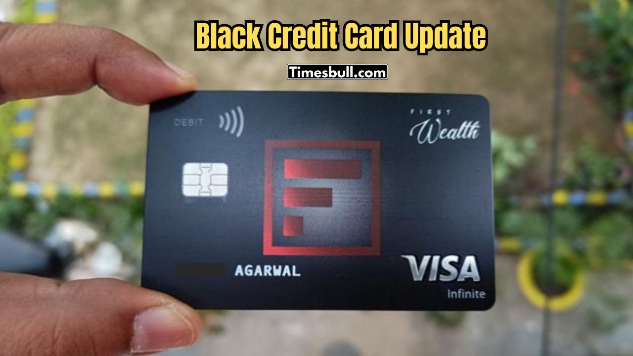 Black Credit Card Update –...