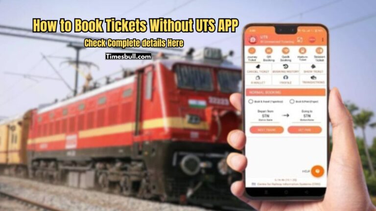 _Book Tickets Without UTS APP