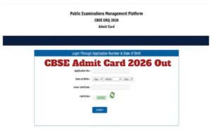 CBSE Admit Card 2026 Out – How to Download Hall Ticket at cbse.gov.in, Exam Starts Jan 30
