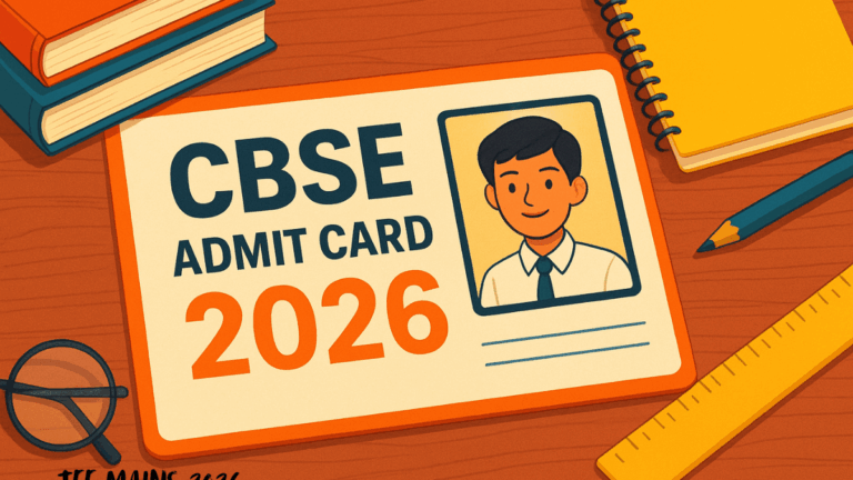 CBSE Admit Card 2026 Update