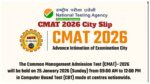 CMAT 2026 City Slip