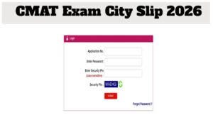 CMAT Exam City Slip 2026 Out at cmat.nta.nic.in, Here Direct Link to Download