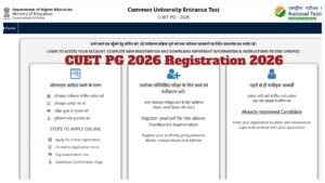 CUET PG 2026 Registration 2026 – Apply by Jan 20 at pgcuet.samarth.ac.in; Direct Link