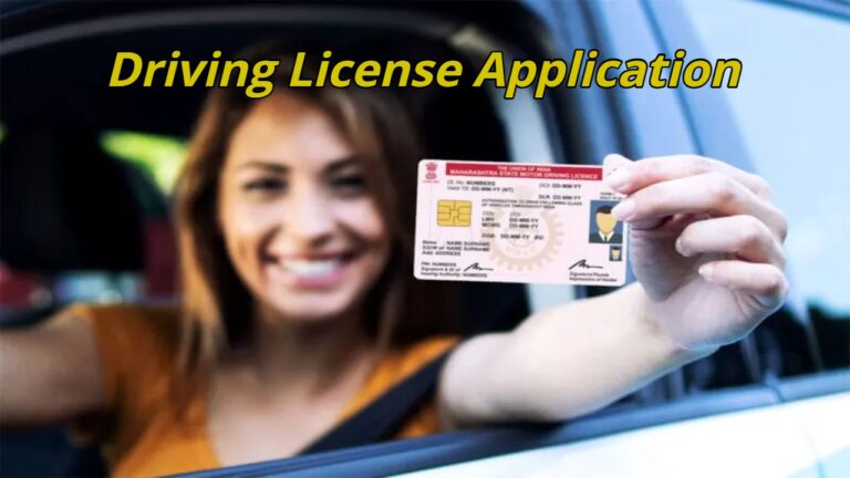 Driving License Application