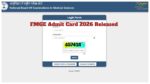 FMGE Admit Card 2026 Released