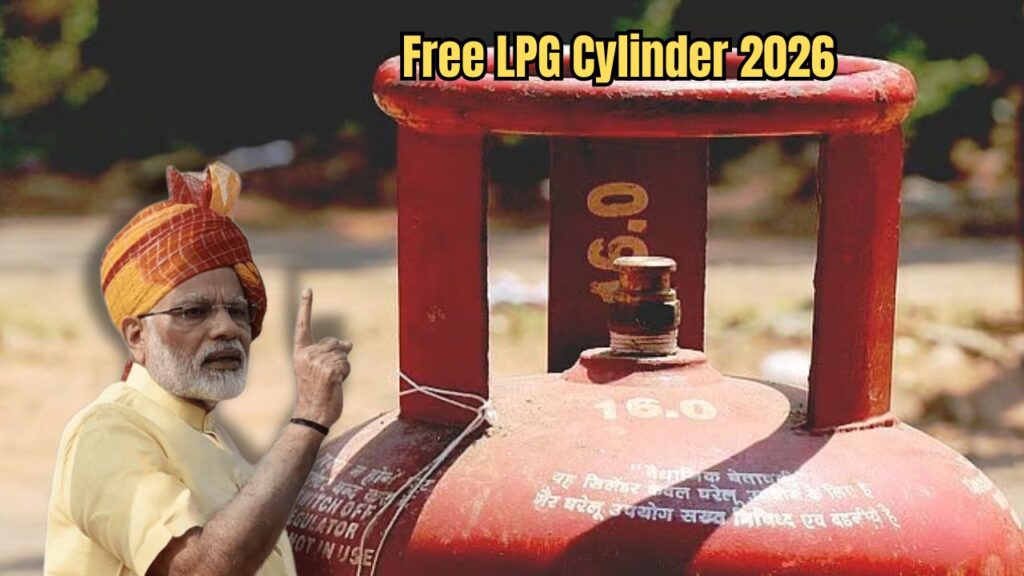 Free LPG Cylinder 2026: Government Announces Free Gas Cylinders for These People on Holi—Check Details