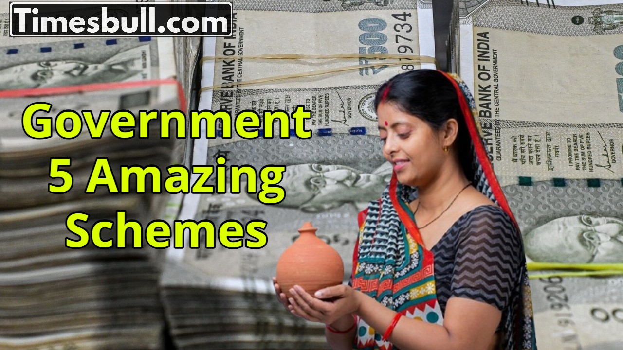 Central Government 5 Amazing Schemes...
