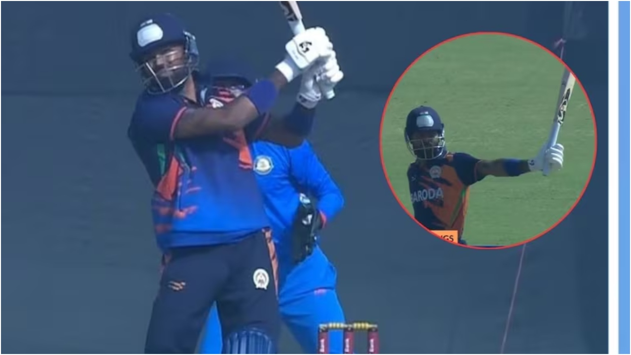 Pandya smashes 34 runs in...