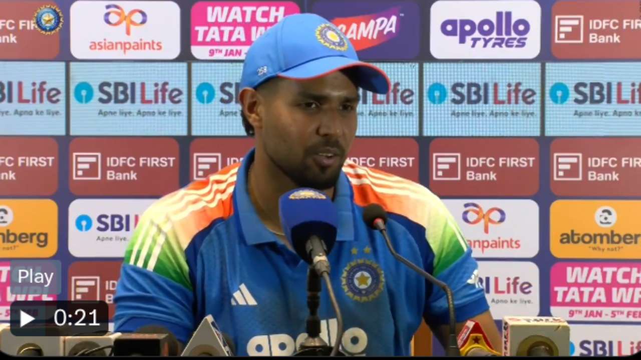 Watch Harshit Rana’s press conference...