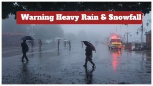 Monsoon Alert – Heavy Rain & Snowfall Warning for 5 States till Jan 5, Check Here Full Forecast