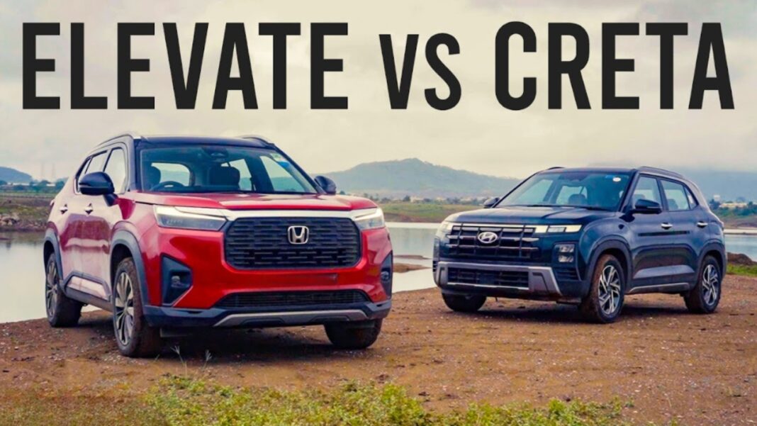 Honda Elevate vs Hyundai Creta