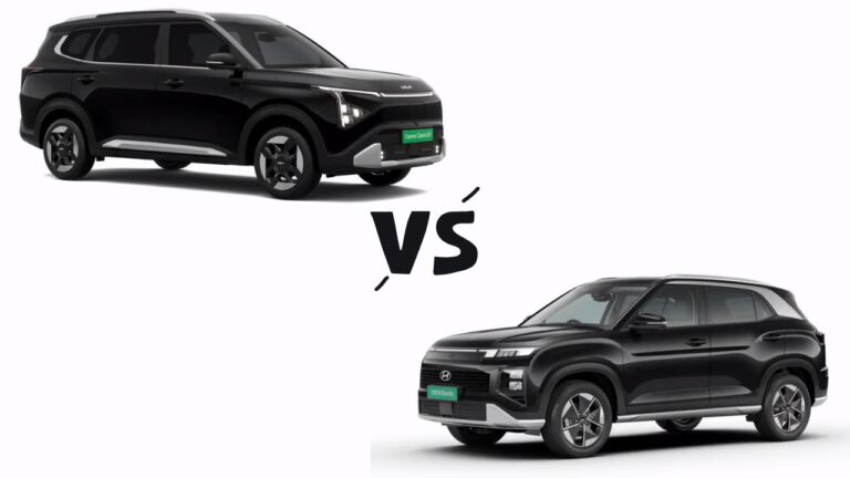 Hyundai Creta EV vs Kia Carens EV – Battery, Features & Expected Price Check
