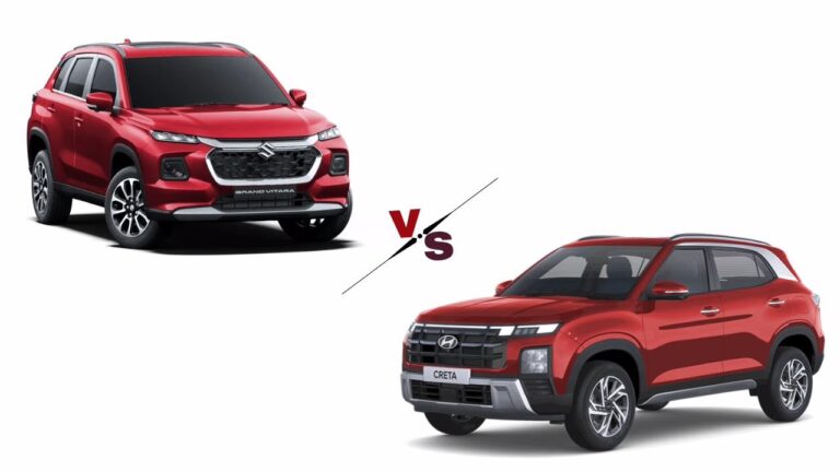 Hyundai Creta vs Kia Seltos vs Maruti Grand Vitara – Features, Mileage and Comfort