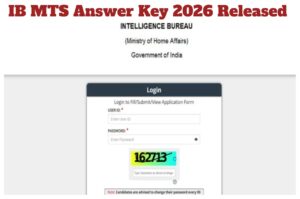 IB MTS Answer Key 2026 Released – Direct Link to Download Tier-1 Response Sheet at mha.gov.in