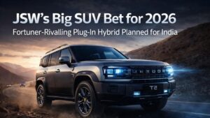 JSW’s first car will be a Fortuner-rivalling PHEV SUV – Set to Enter India in June