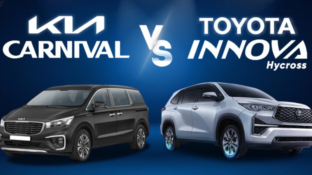 Kia Carnival 2026 vs Toyota Innova Hycross 2026 vs Maruti Invicto 2026 – Space, Comfort and Family Use