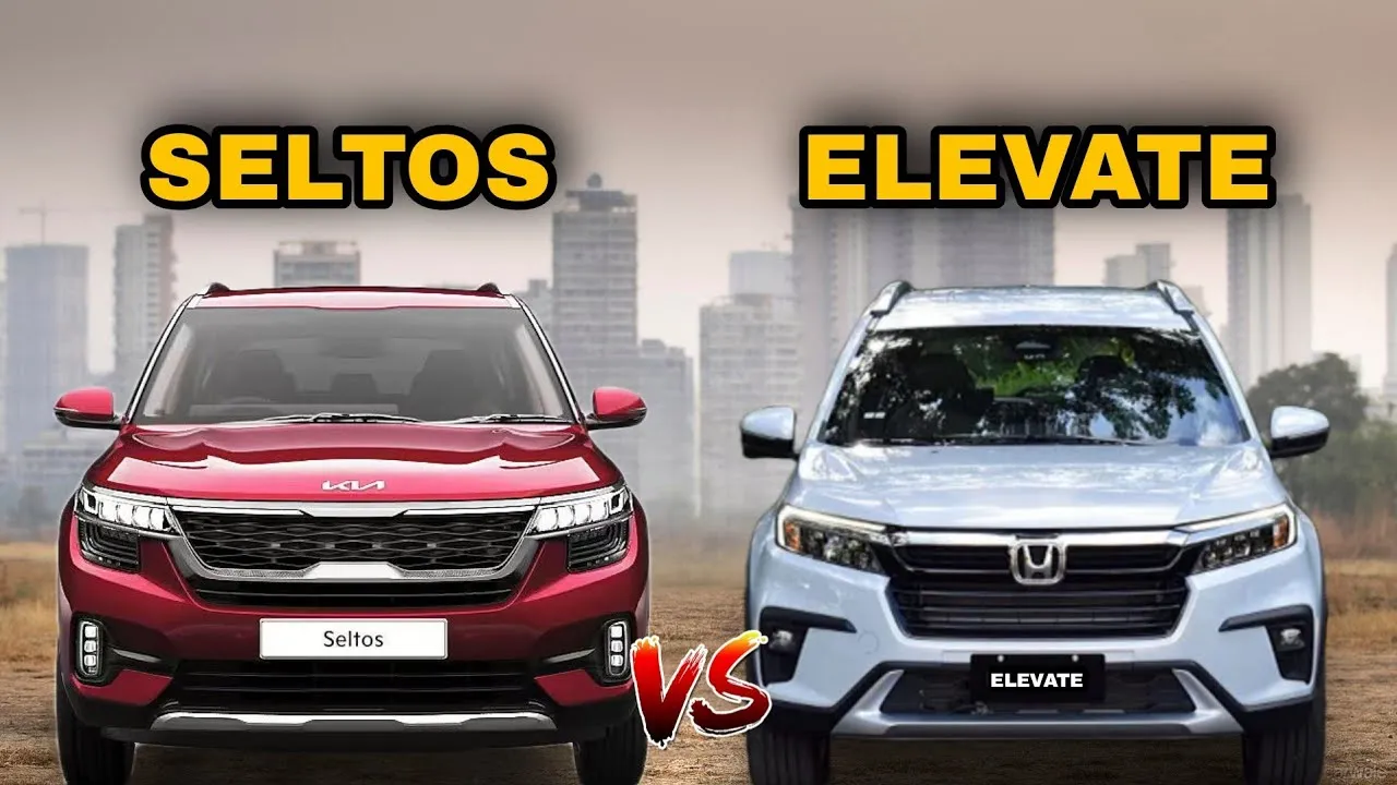 Kia Seltos Hybrid vs Honda Elevate Hybrid