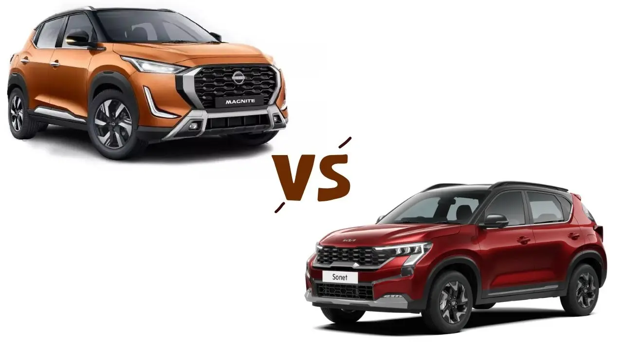 Kia Sonet Facelift vs Nissan Magnite Facelift