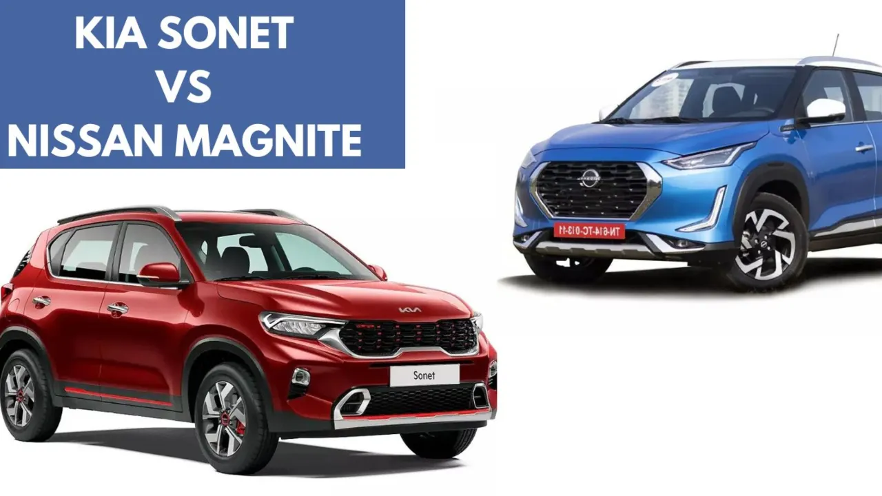 Kia Sonet Vs Nissan Magnite Facelift