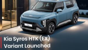 Kia Syros HTK(EX) Variant launched – Big bang with LED look, sunroof and 20+ safety features at ₹9.89 lakh