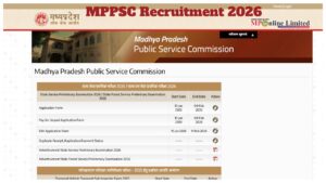 MPPSC Recruitment 2026 – Online Applications Open for MP PCS; Apply by Feb 9 at mppsc.mp.gov.in