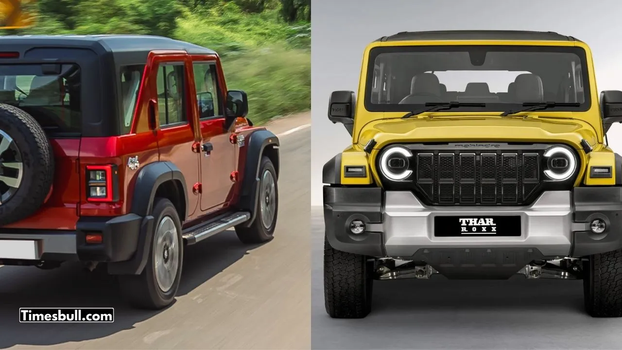 Mahindra Thar Roxx Mx5 Vs Star Edition