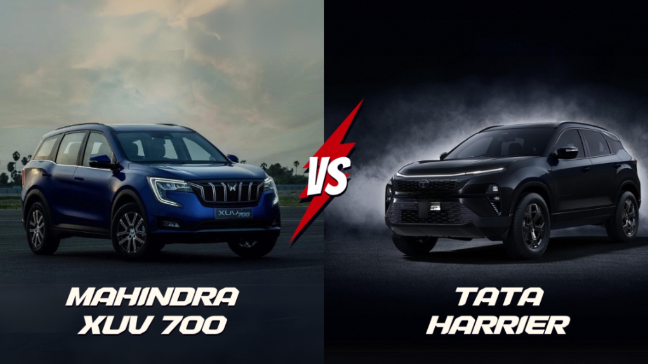 Mahindra XUV700 vs Tata Harrier...