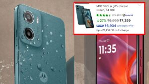 Motorola G05 5G for Less Than Rs 8000 with 50MP Camera and 5200mAh Battery
