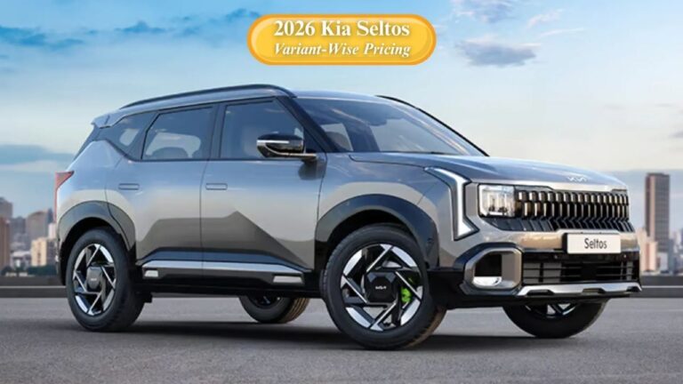 New Kia Seltos 2026 Price List India – Starting at ₹10.99 lakh