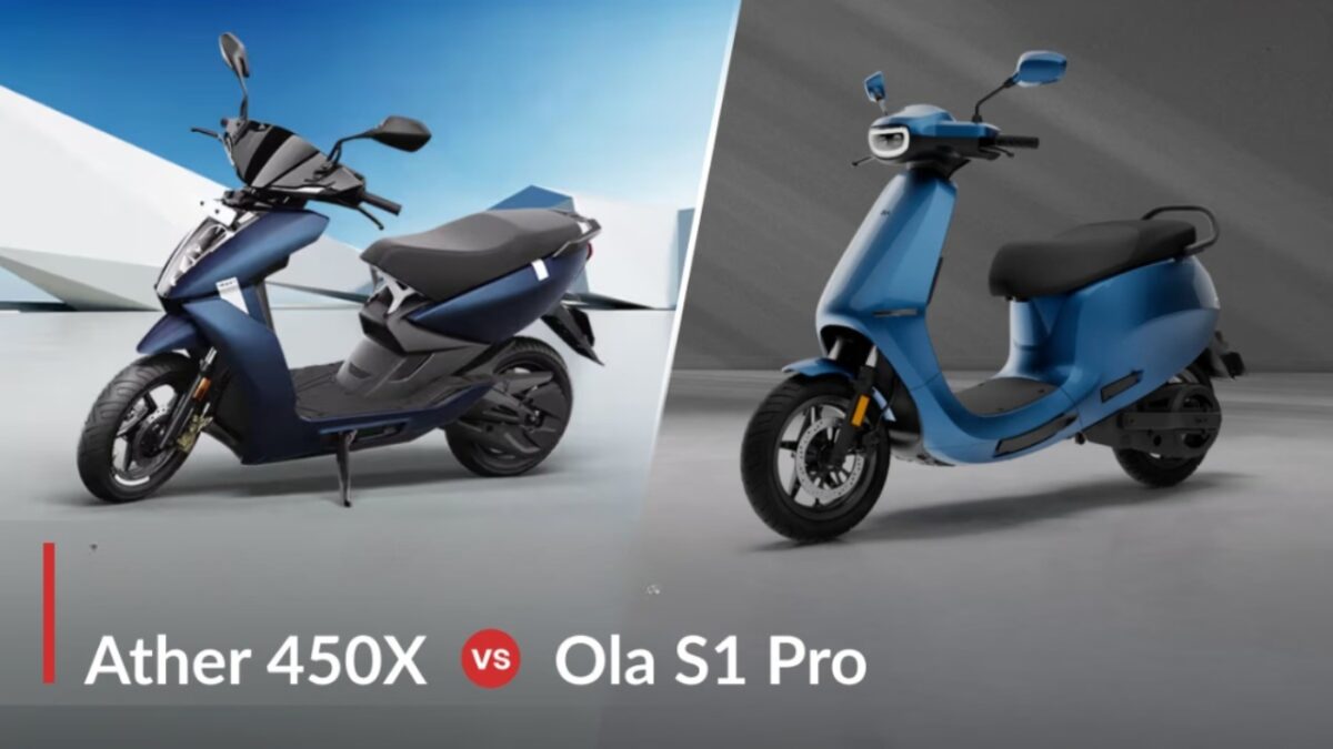 Ola S1 Pro Plus vs Ather 450X