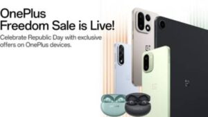 OnePlus Freedom Sale- Bumper Discount On Phones, Get free Earbuds with Purchase
