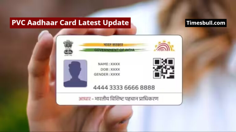PVC Aadhaar Card