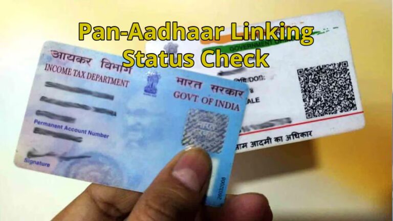 Pan-Aadhaar Linking Status Check