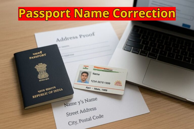 Passport Name Correction