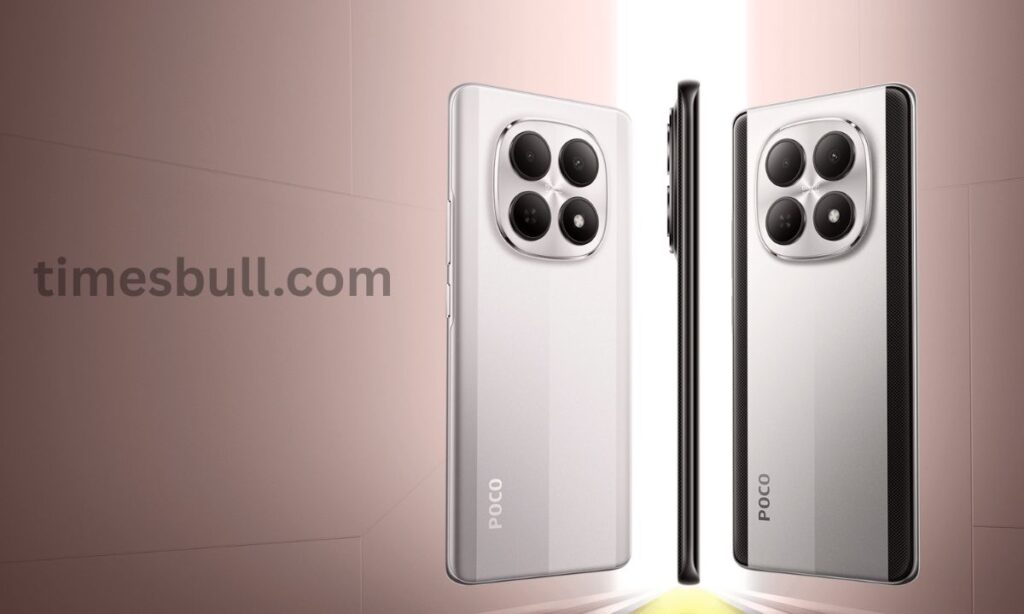 Poco M8 5G a budget phone featuring a 3D curved display, had its launch in India