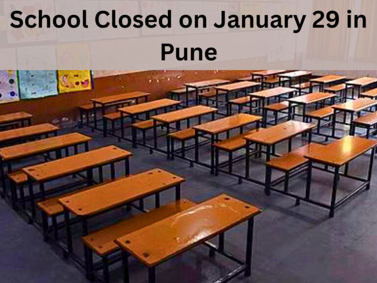 Pune Schools Closed on January 29