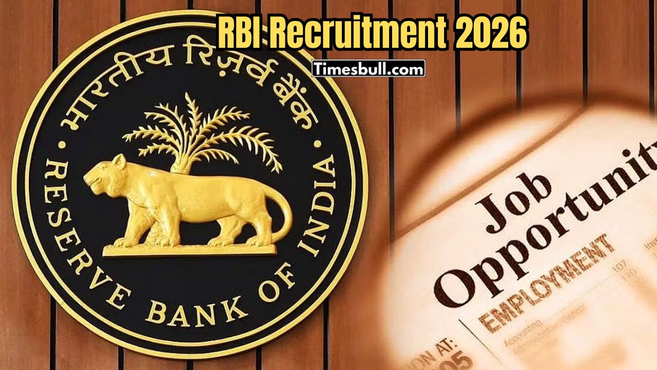 RBI Recruitment 2026